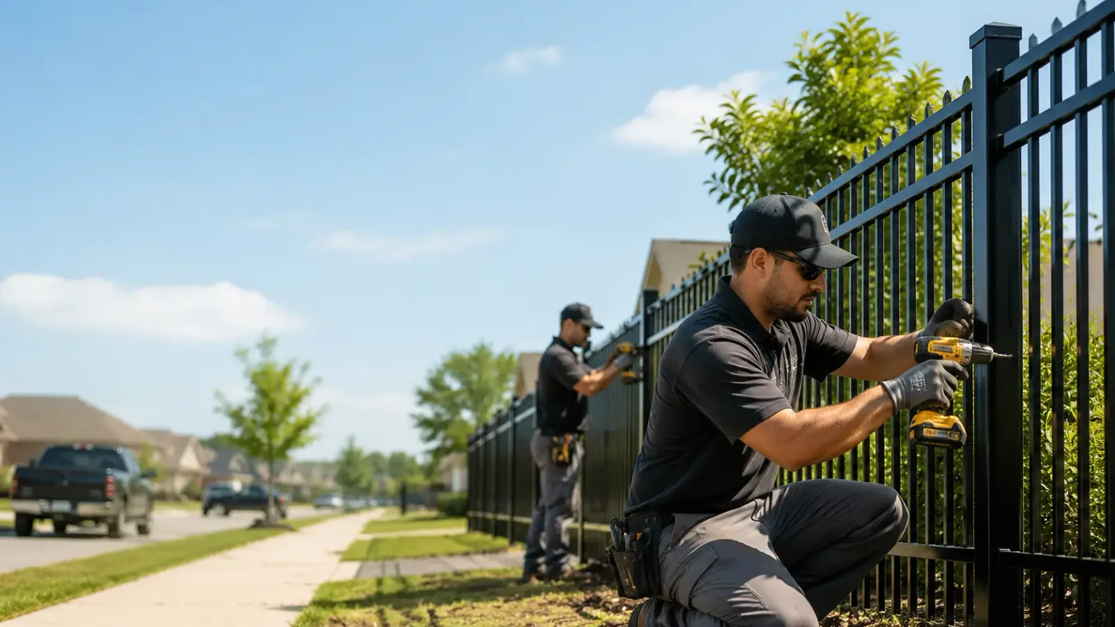 Metal Fence Installation in Middleville, MI